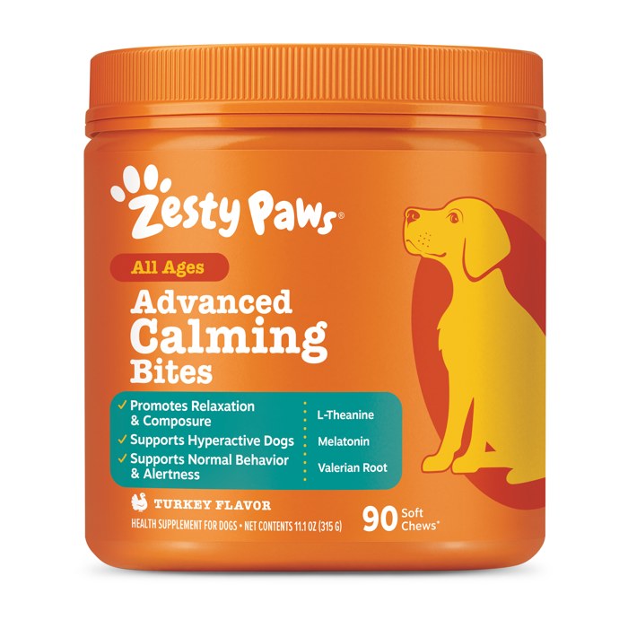 Zesty Paws Advanced Calming Bites