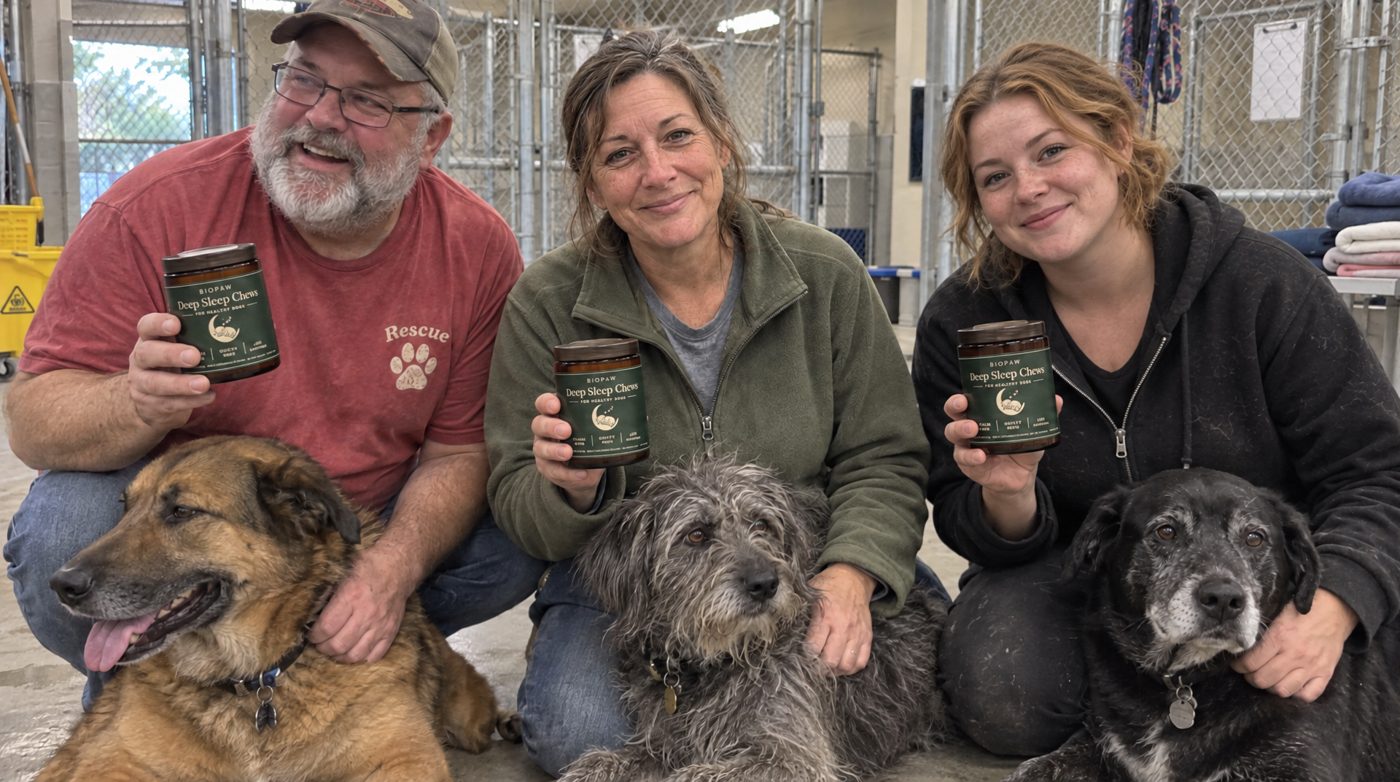 The Last Stop Dog Rescue team